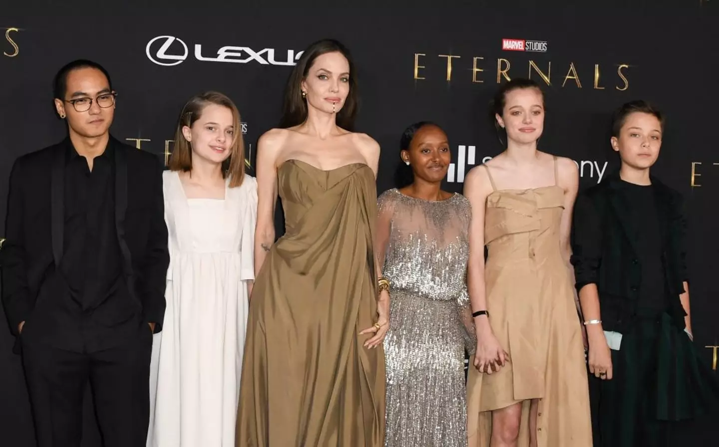 The Maria star revealed why she and Pitt sold photos of their newborn twins, Knox and Vivienne, to the press (VALERIE MACON / Contributor / Getty Images)
