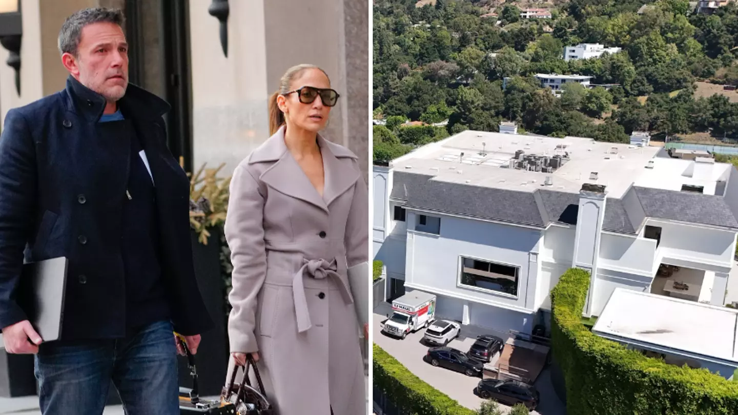 Sad detail spotted outside Jennifer Lopez and Ben Affleck’s home following divorce announcement