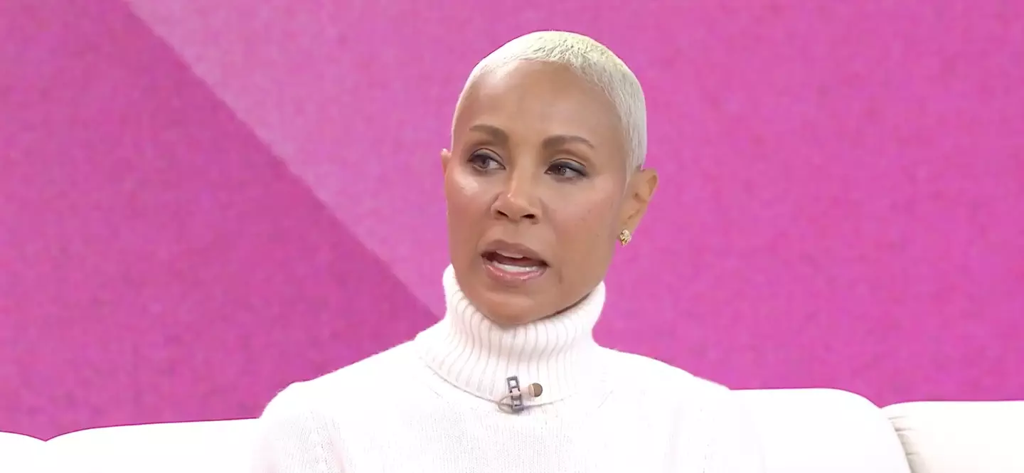Jada divulged further on the Today show.