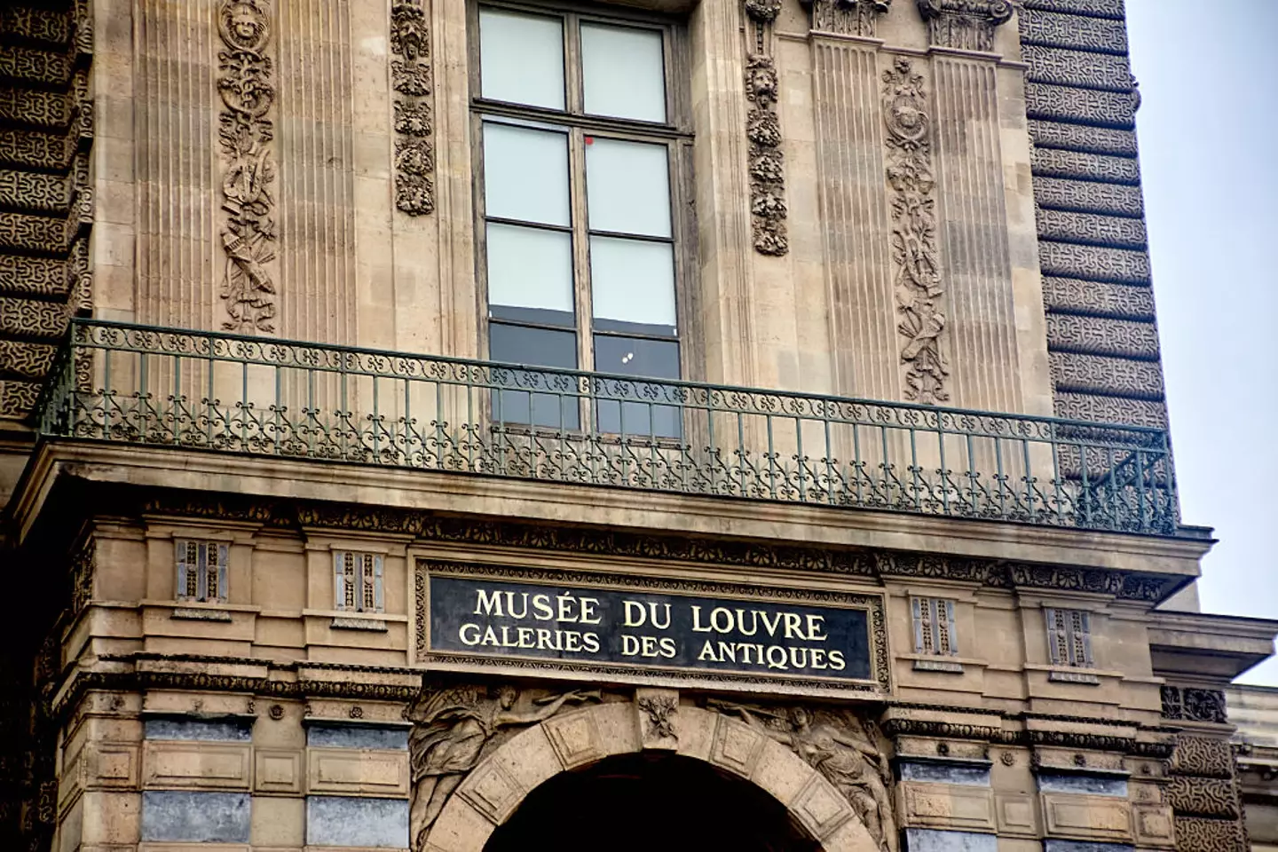 The password was reportedly 'LOUVRE' (NurPhoto / Contributor / Getty Images)