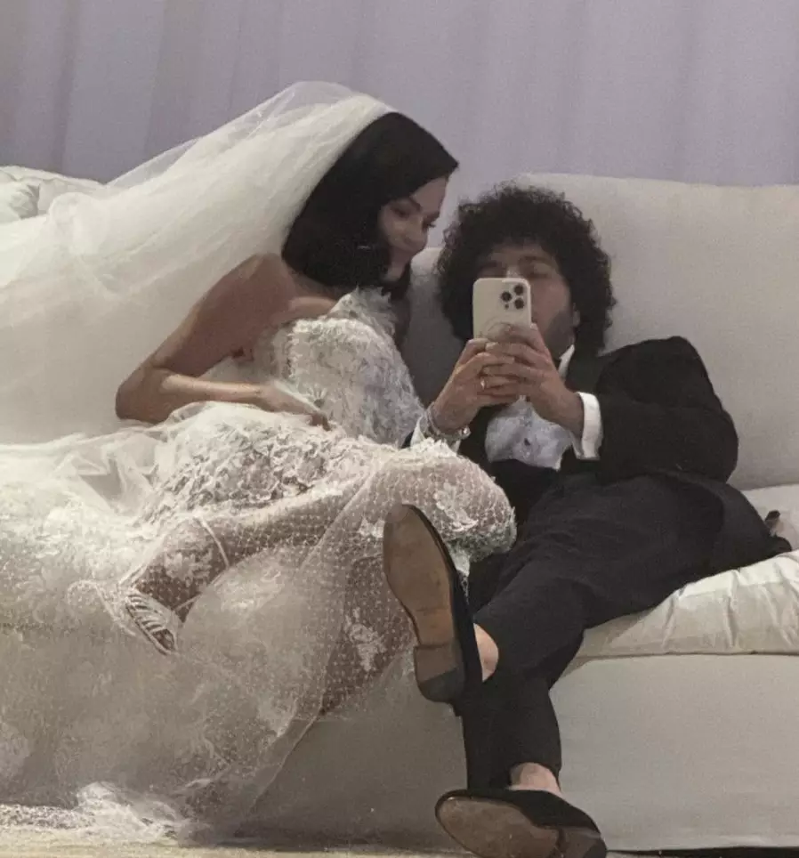 Selena Gomez and Benny Blanco tied the knot over the weekend (Instagram/@itsbennyblanco)