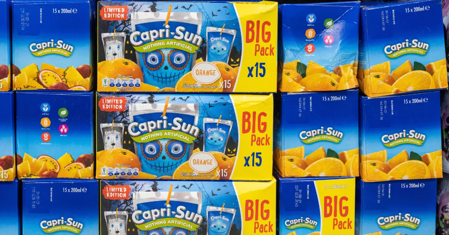 More than 5,000 cases of Capri-Sun have been recalled.