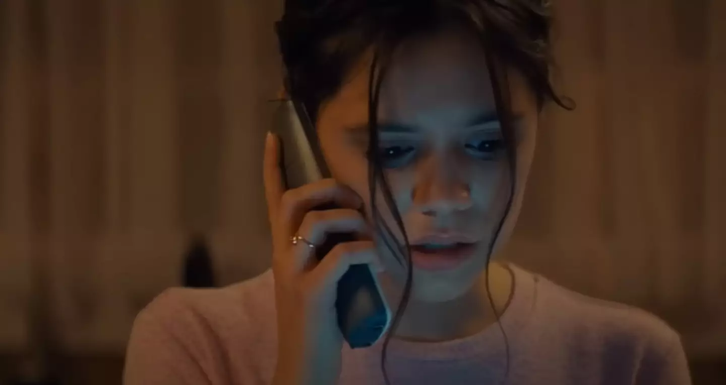 Jenna Ortega plays a very unlucky teenager.