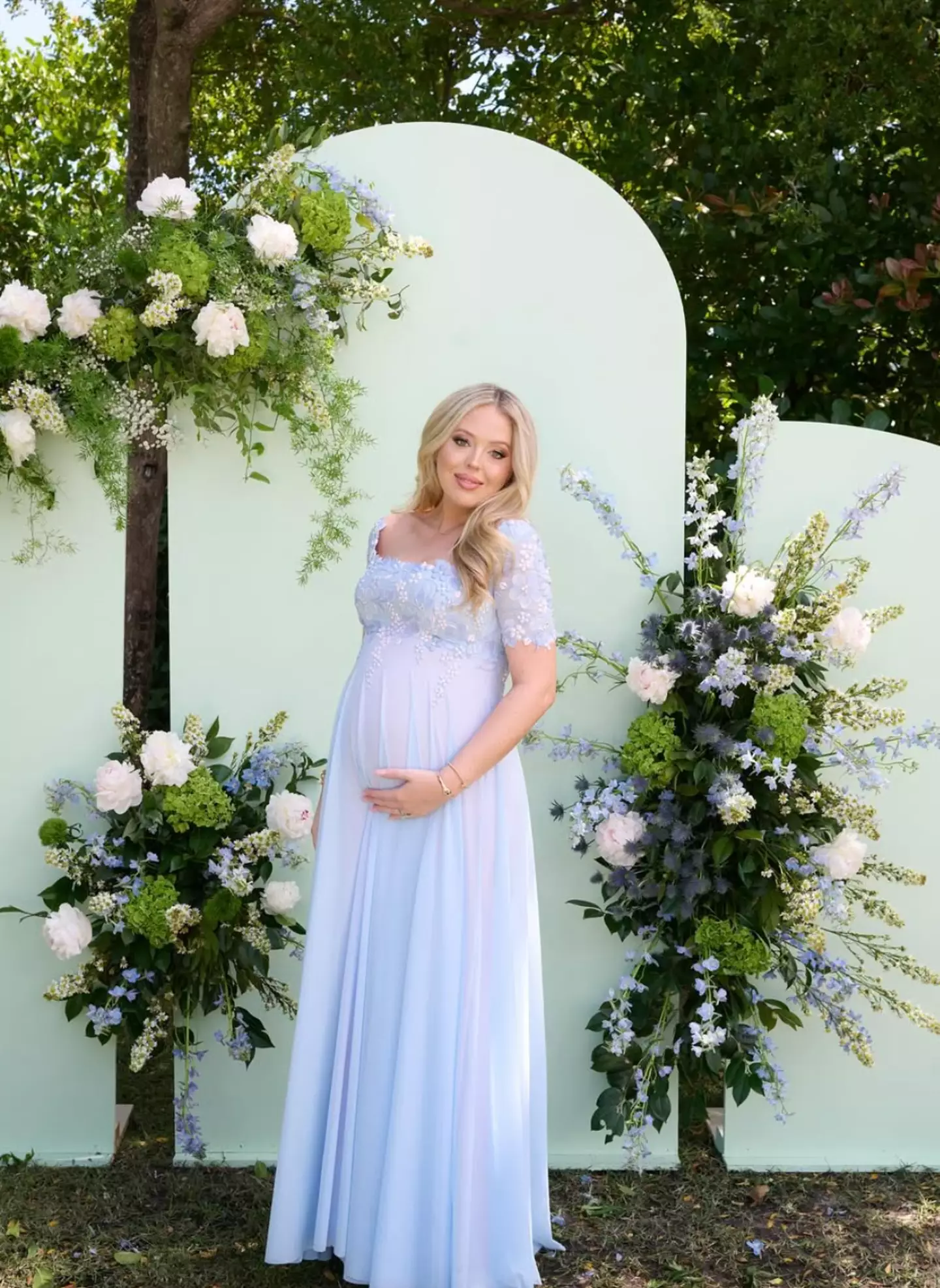 Tiffany's pregnancy was announced in October (Instagram/@tiffanytrump)