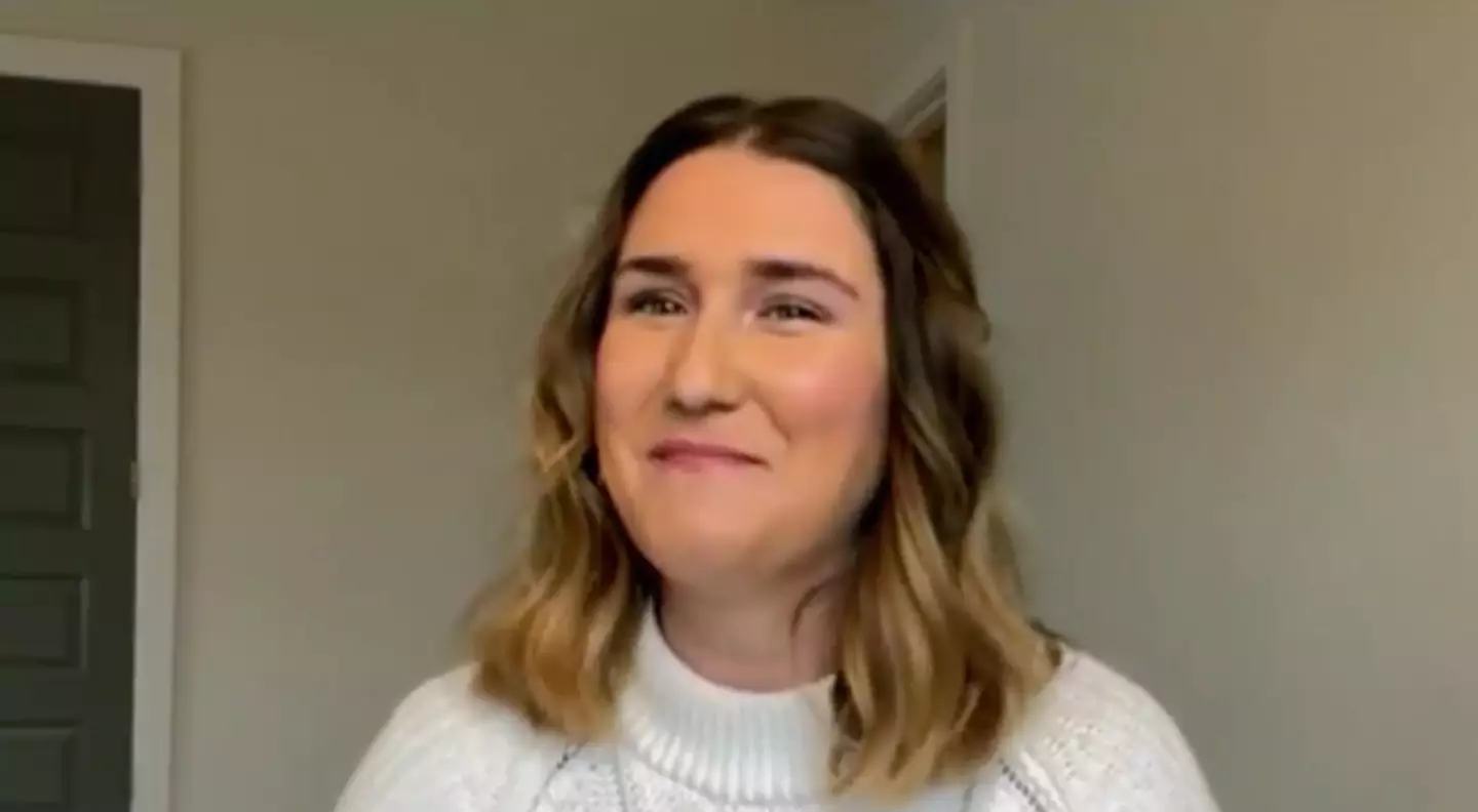 Maggie is much happier at Costco.