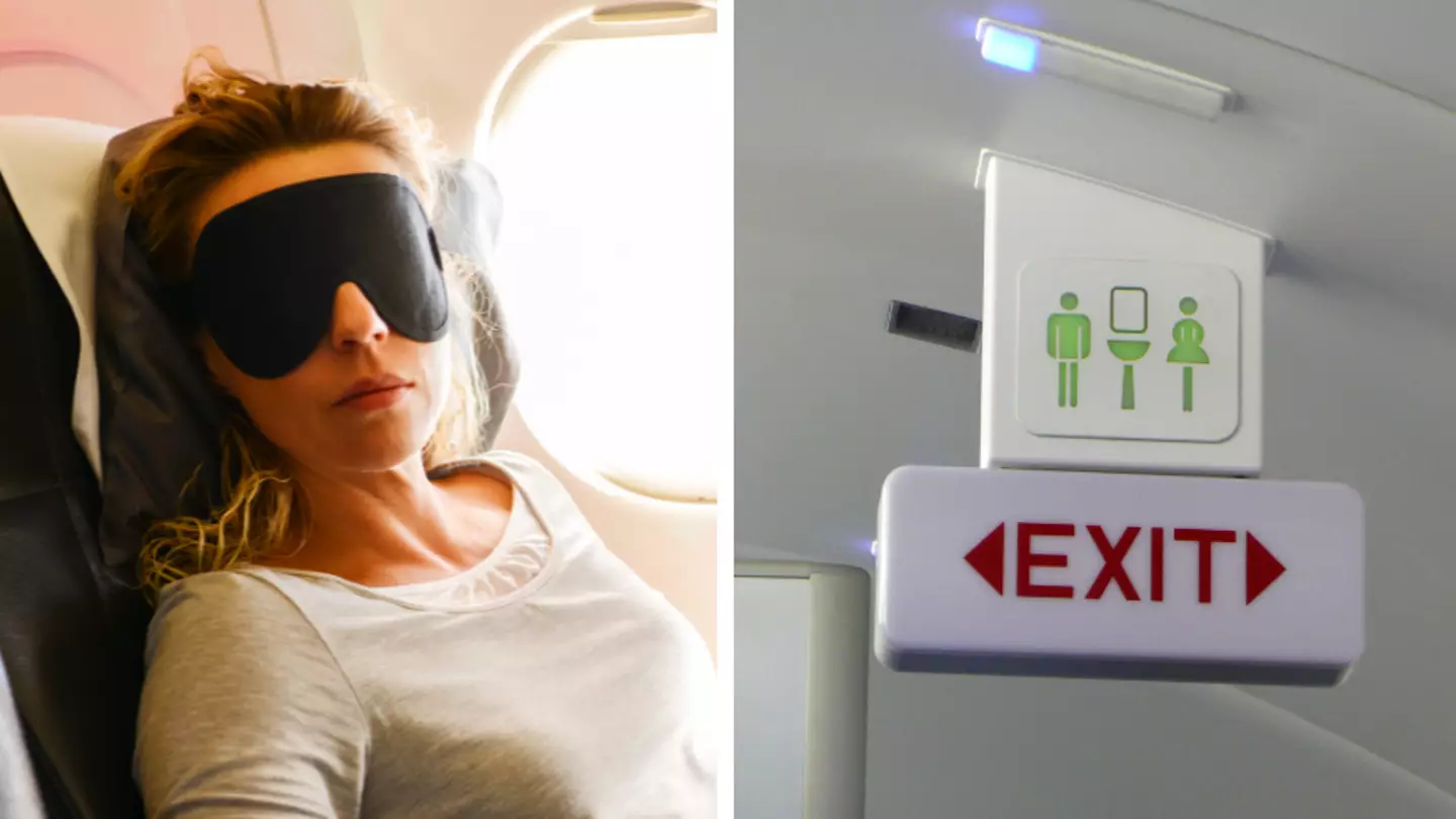 Woman left furious after plane passenger uses toilet four times during flight