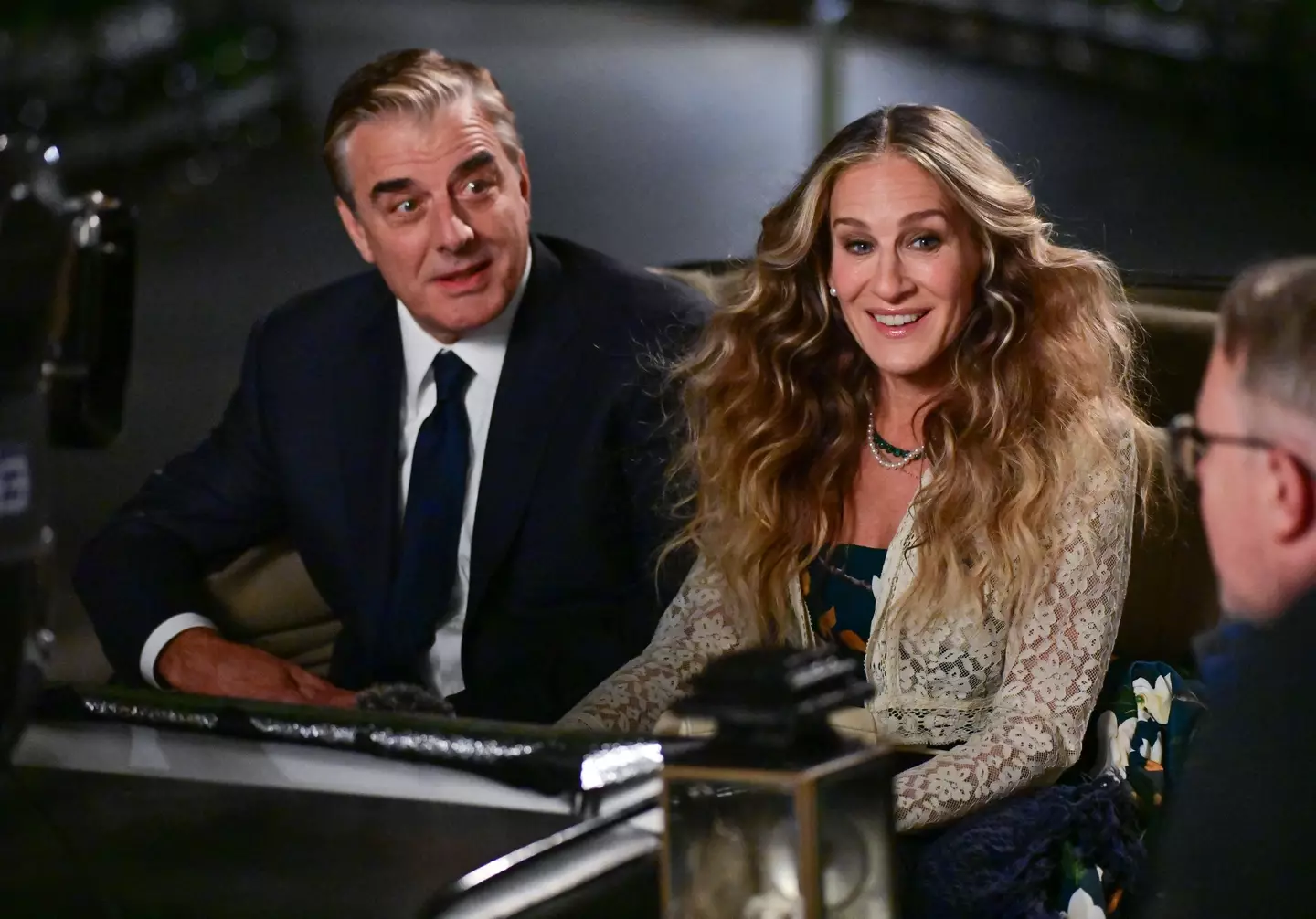 Chris Noth has publicly taken aim at Sarah Jessica Parker (James Devaney / Contributor / via Getty)