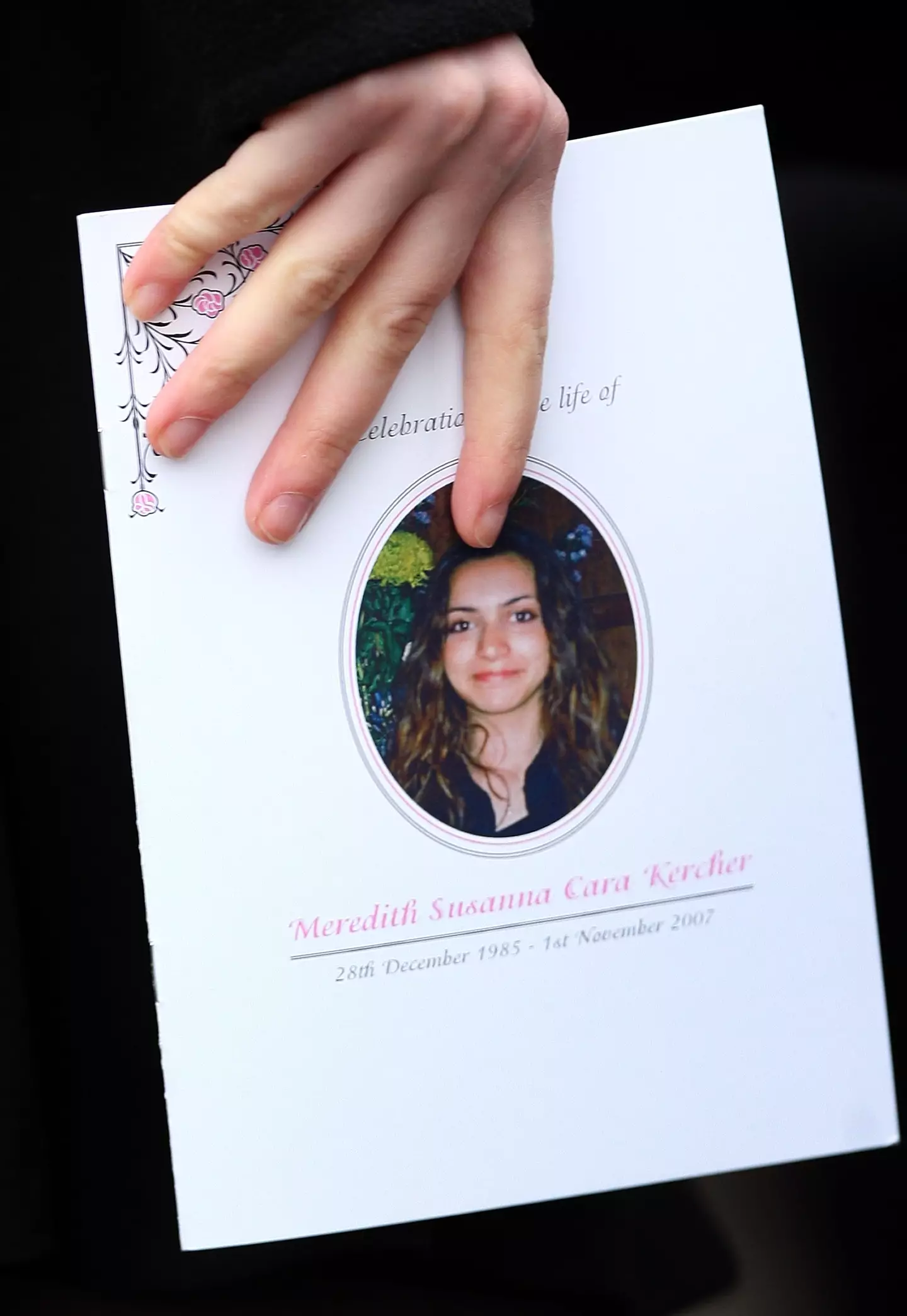 21-year-old British student Meredith Kercher was found dead in her room in 2007 while on exchange in Italy (Peter Macdiarmid/Getty Images)
