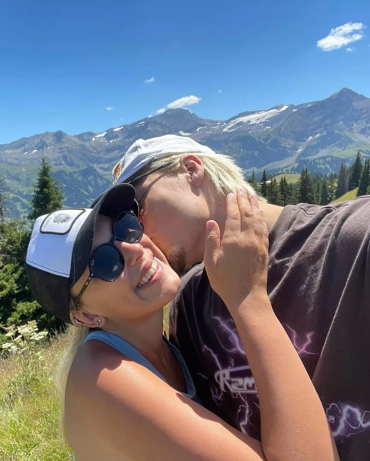 The couple have been together for two-and-a-half-years.
