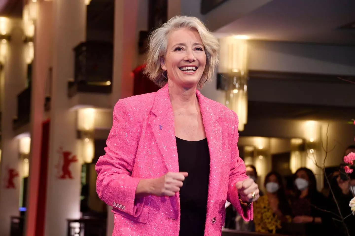 Emma Thompson discussed preparing for nude scenes.