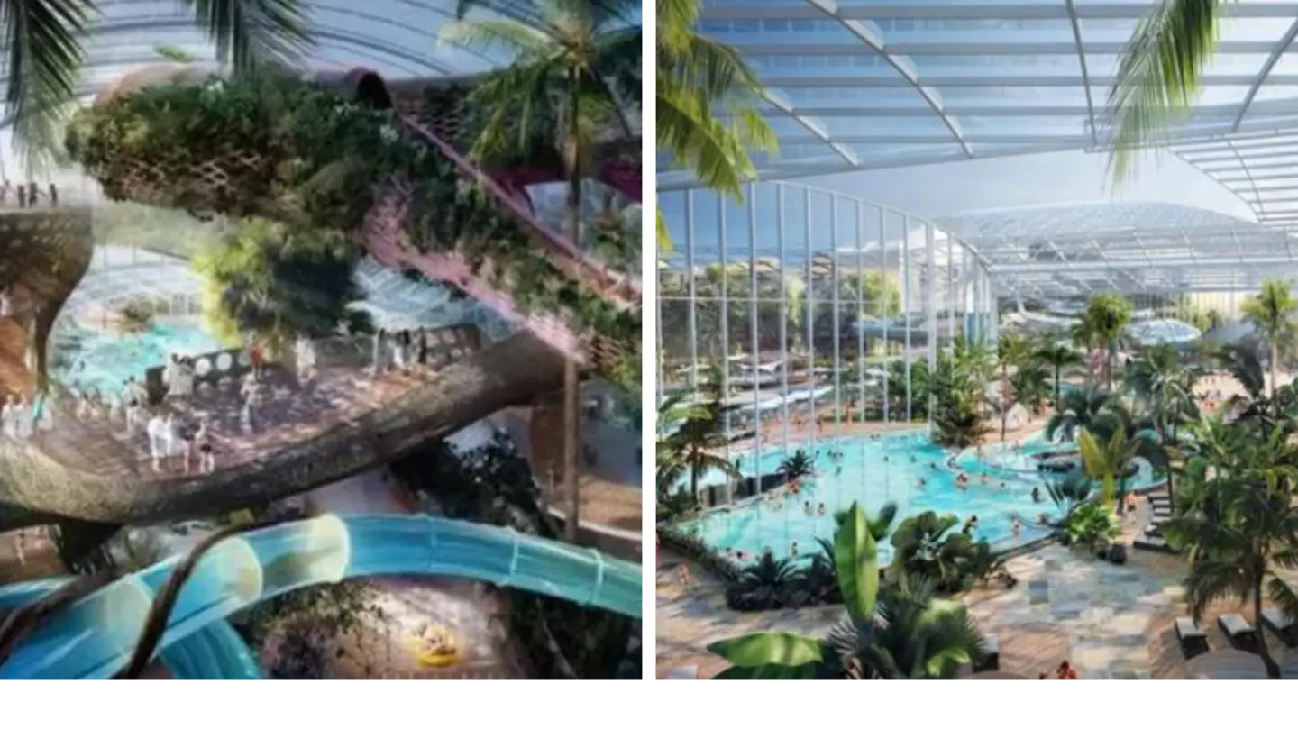 UK to open new resort with 20 pools and the country's first indoor beach