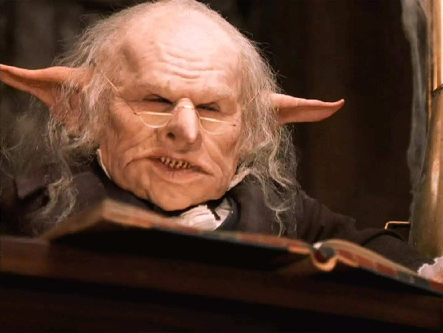 Verne Troyer played Griphook (Warner Bros.)