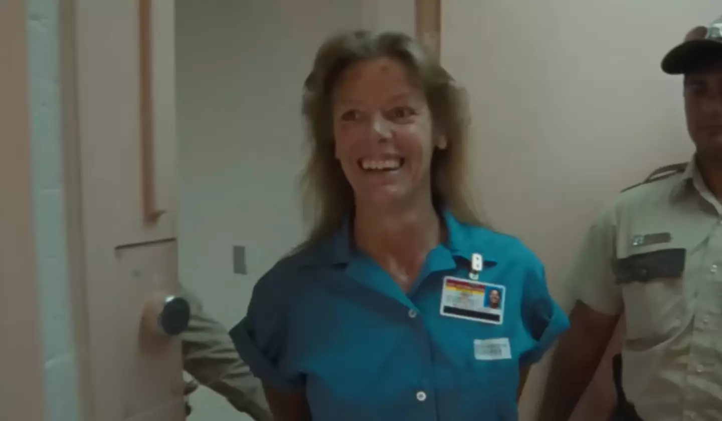 Wuornos was arrested in 1991 (Netflix)