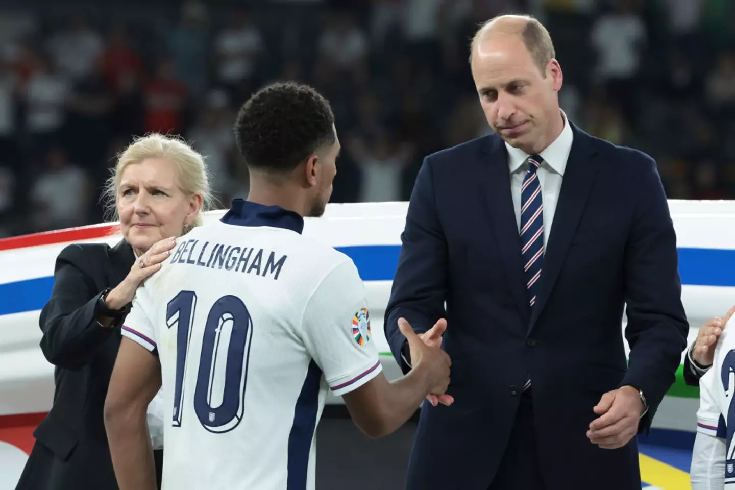 Despite England's loss, Prince William expressed support for the team. (Jean Catuffe/Getty Images)
