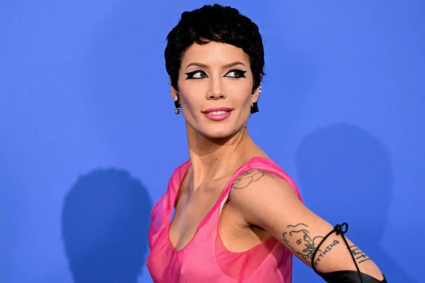 Halsey opened up on a new podcast. (STEFANO RELLANDINI/AFP via Getty Images)