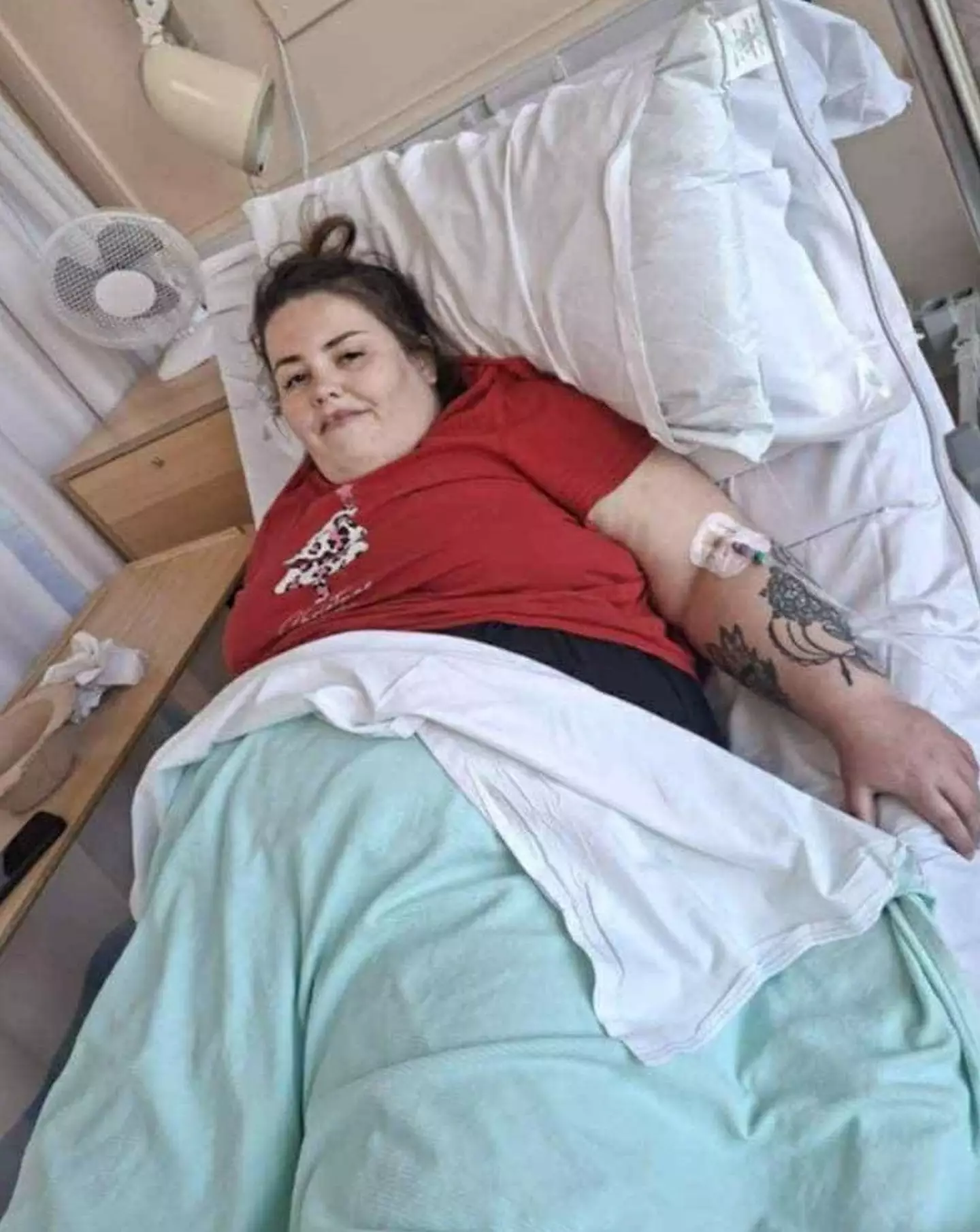 Trafford was told she'd suffer pancreas issues her whole life (Kennedy News & Media)