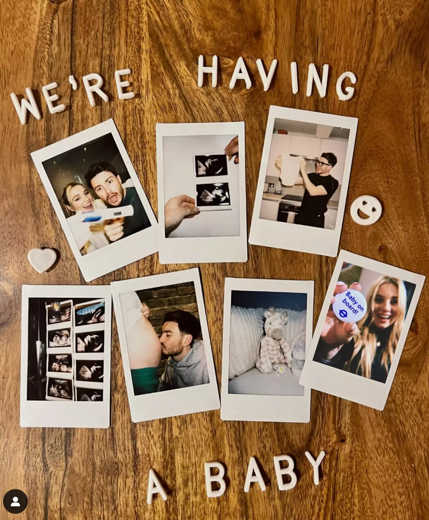 Sian announced the news on social media, too.