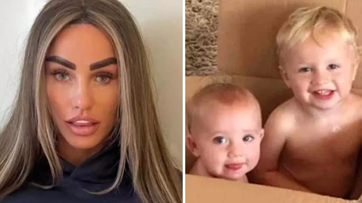 Katie Price becomes emotional over her children Bunny and Jett