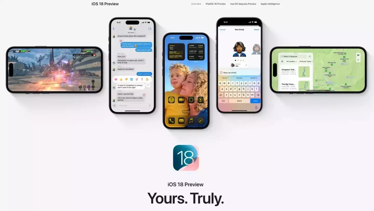 Changing how the phone screen can look can also mean apps will be 'hidden' from view. (Apple)