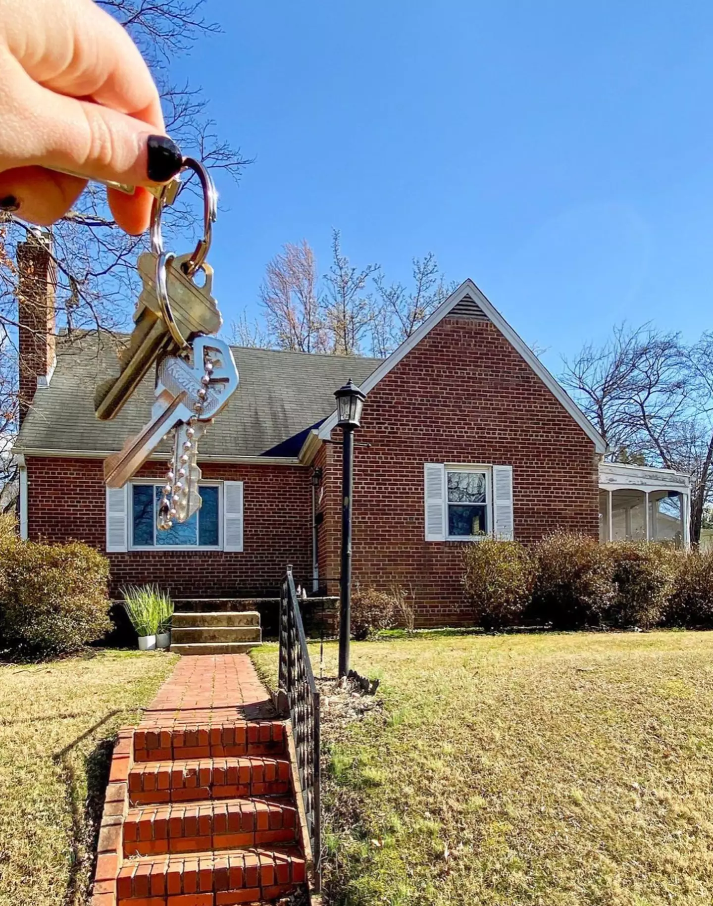 Vee has named her new home 'Poppy'.