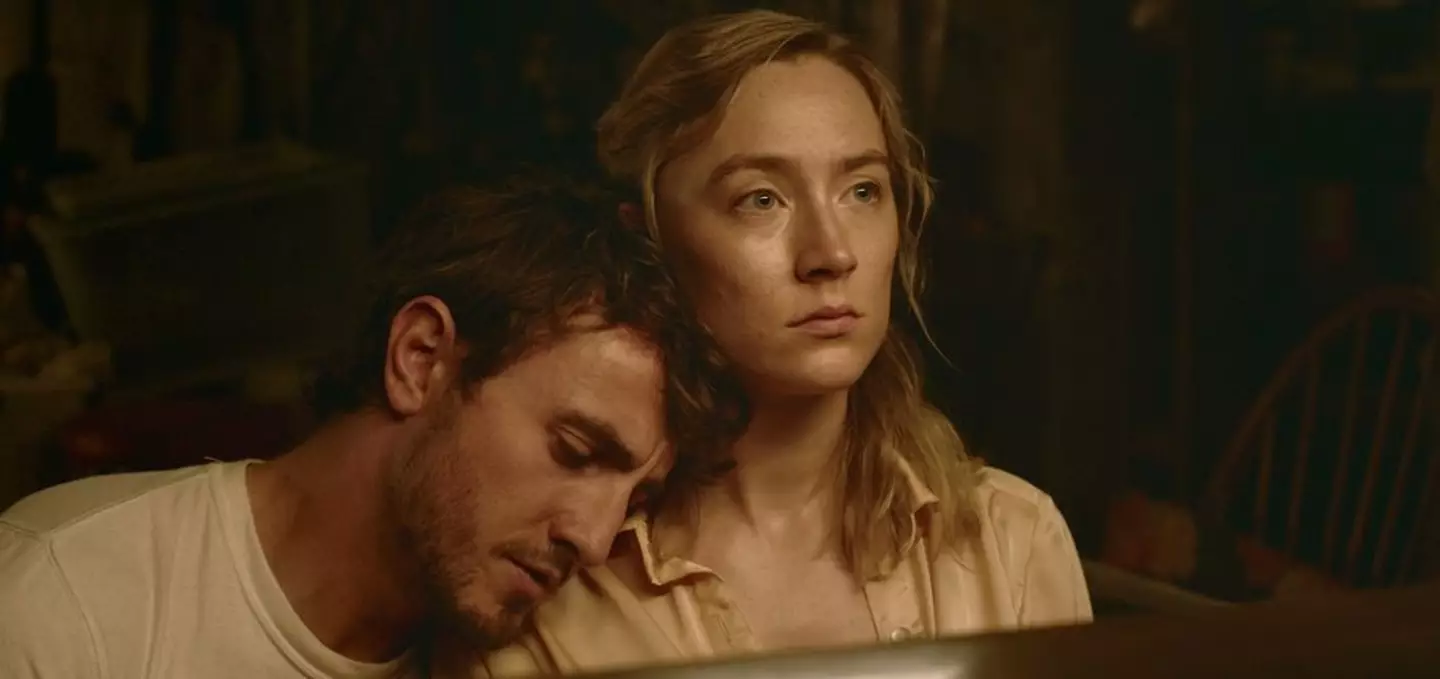 Saoirse Ronan and Paul Mescal in Foe.