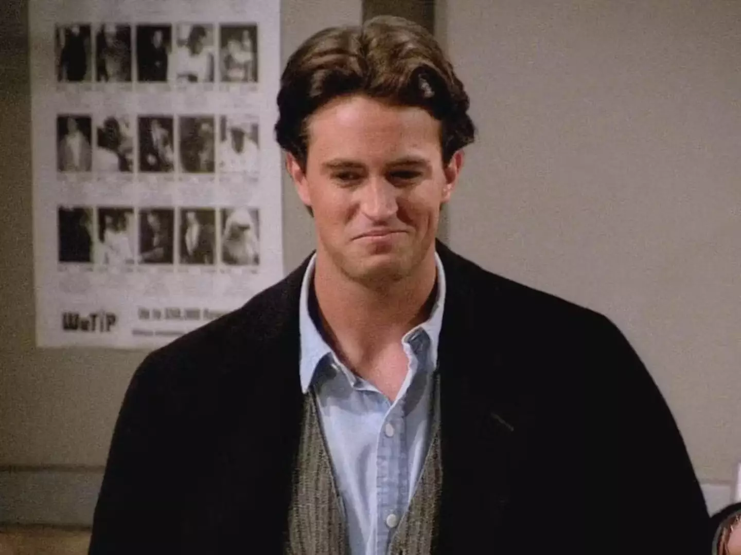 Some fans compared his new hairdo to Chandler Bing's in Friends (NBC)