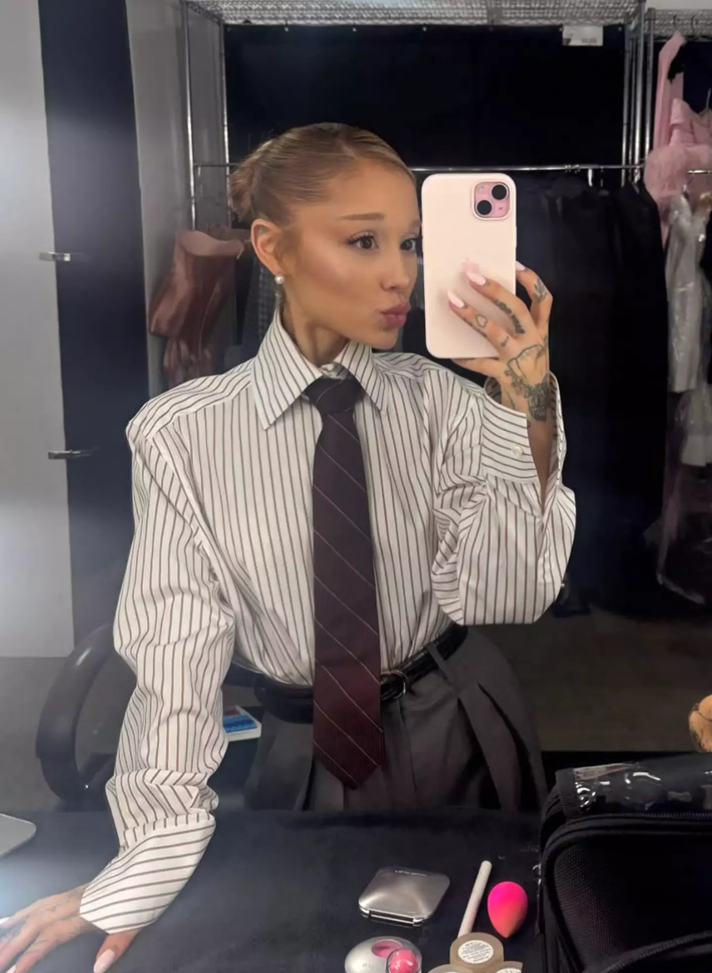 The 31-year-old Wicked star has previously been very candid about her mental health (Instagram/@arianagrande)