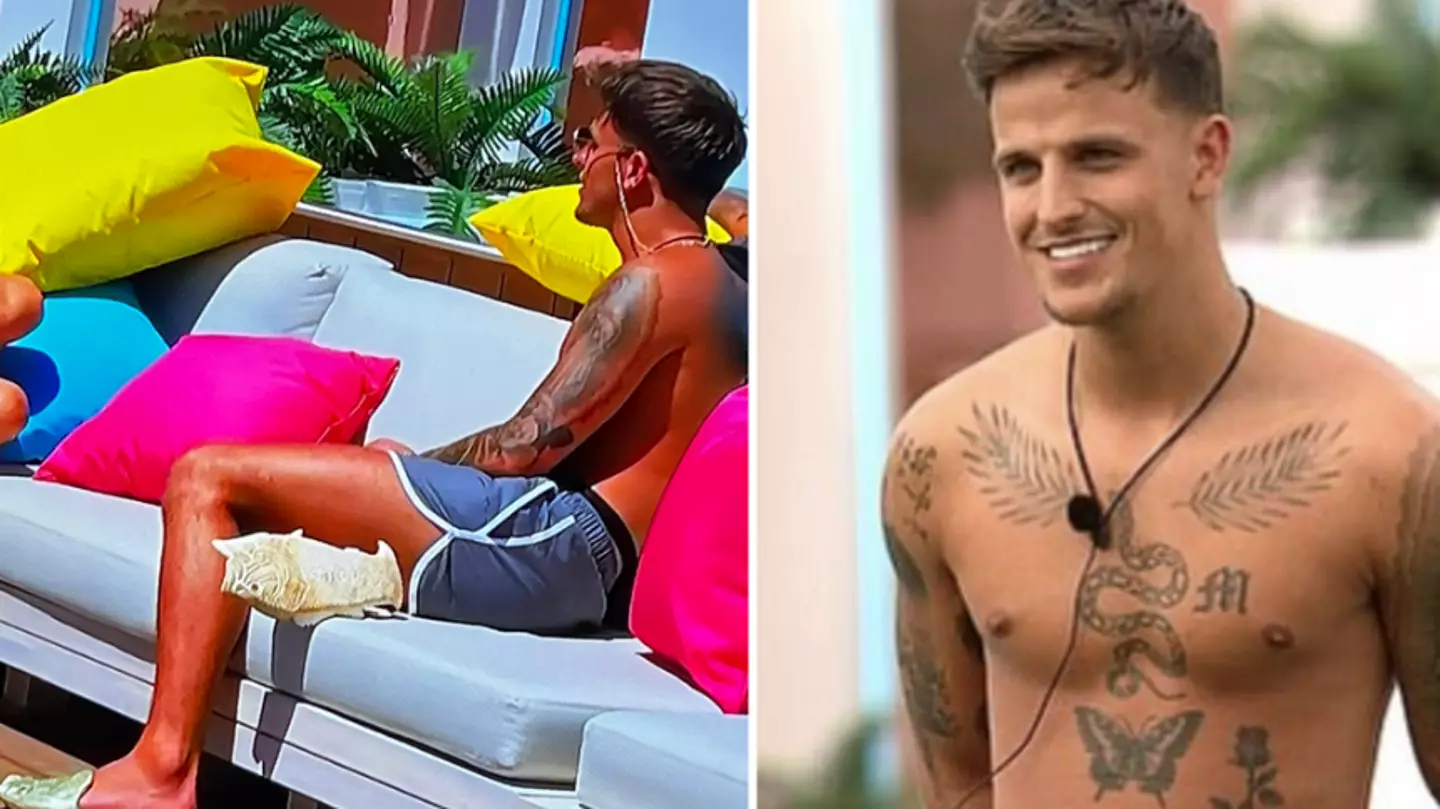 Love Island Fans Baffled After Spotting Luca's 'Fish Shoes'