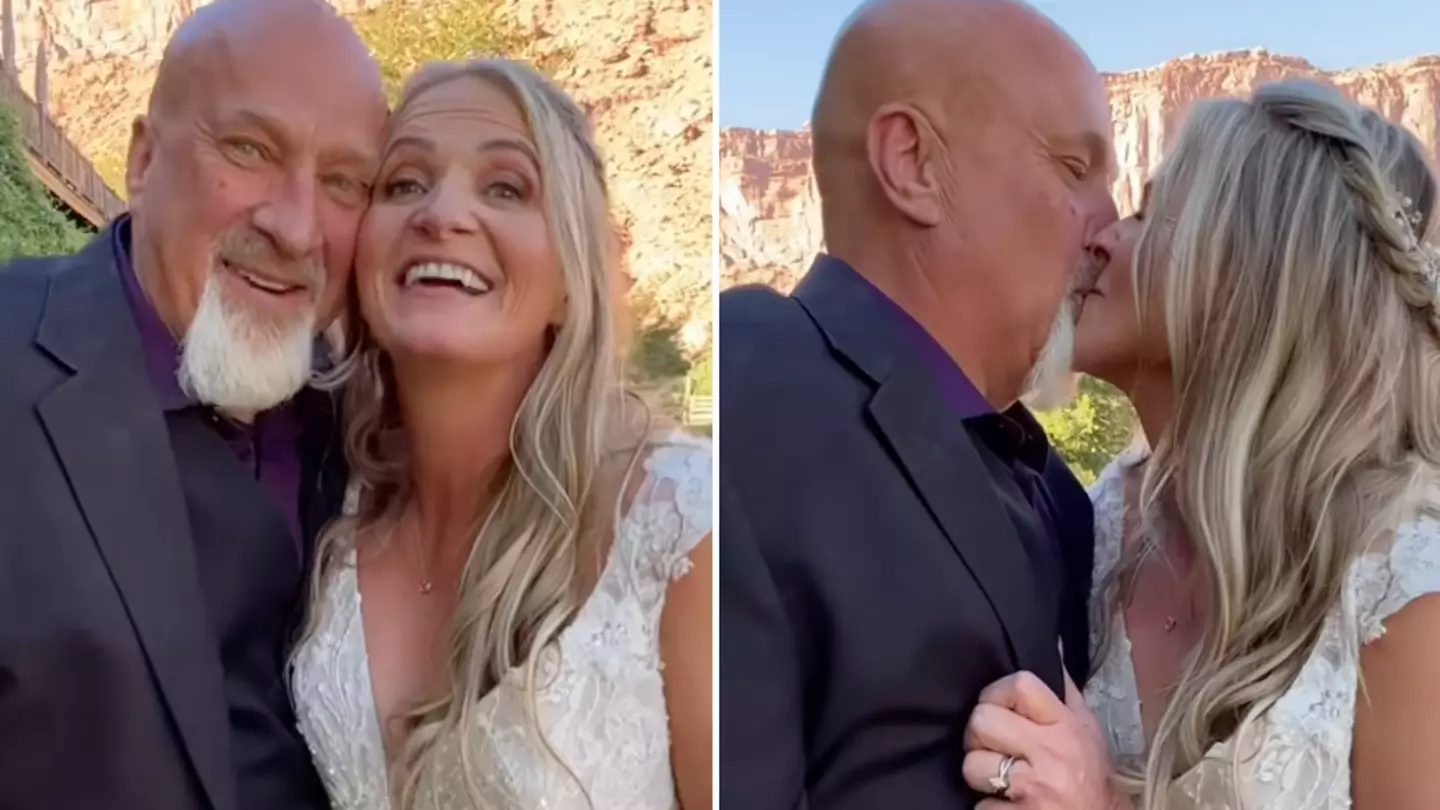 Sister Wives star Christine Brown marries David Woolley after Kody Brown split