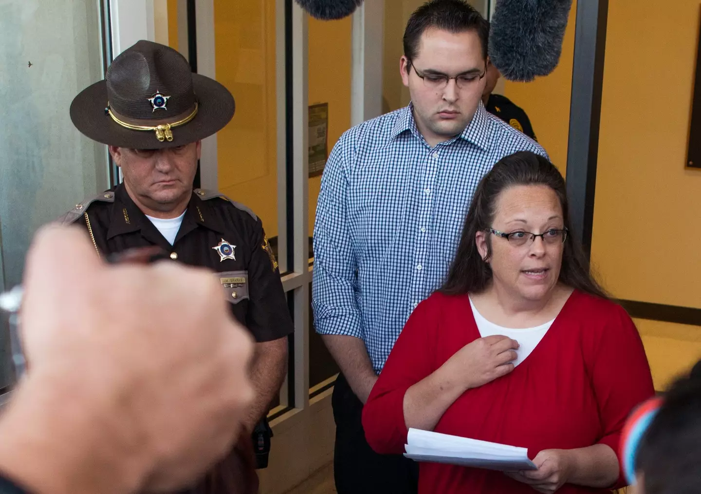 Kim Davis is fronting the appeal (Ty Wright/Getty Images)