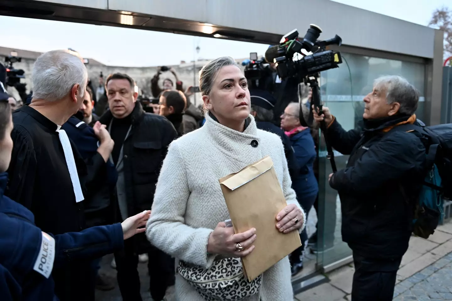 Gisèle Pelicot’s daughter, Caroline Darian, has opened up about why she no longer speaks to her mother (SYLVAIN THOMAS/AFP via Getty Images)