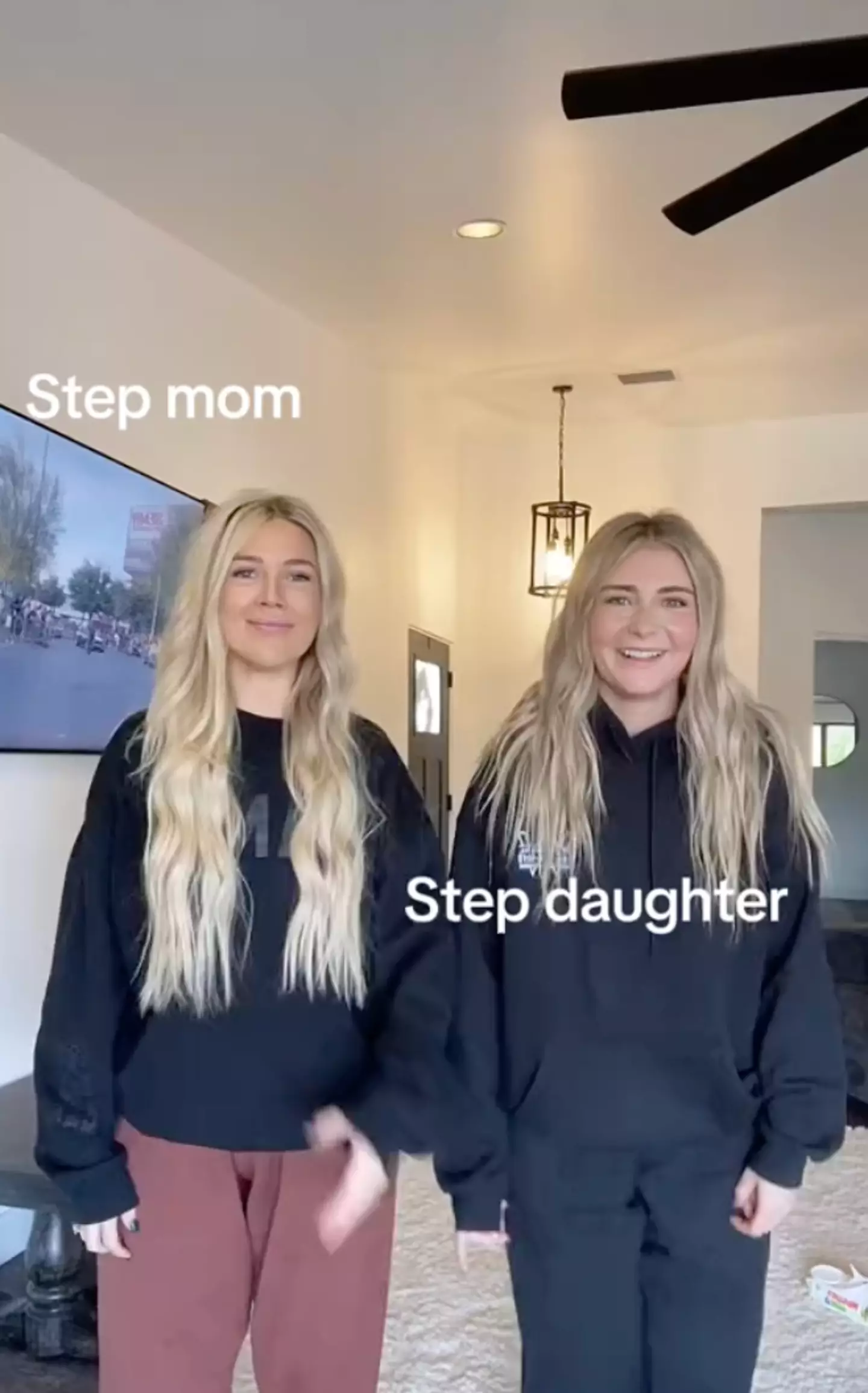 The pair regularly post about their family life on TikTok.