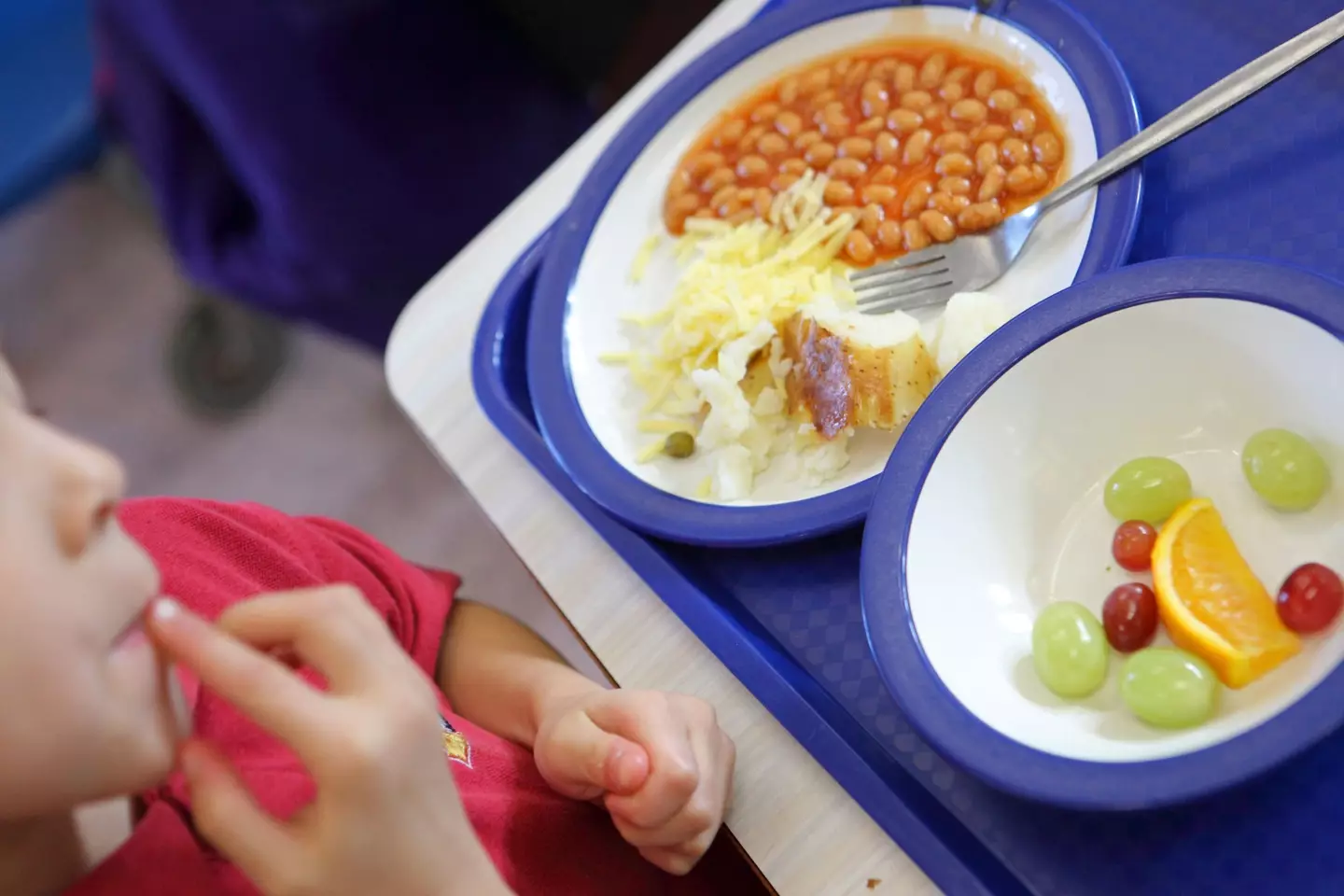 She said the arguments in favour of free school dinners are 'overwhelming'.