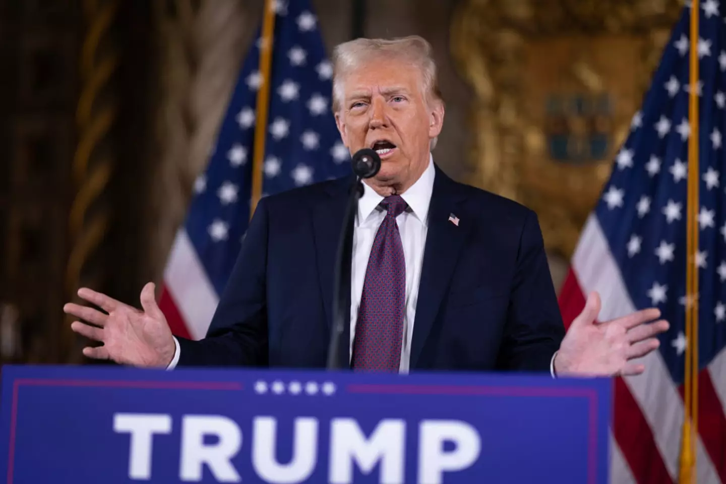 Trump will become the first person convicted of a felony to assume the presidency (Scott Olson / Staff / Getty Images)