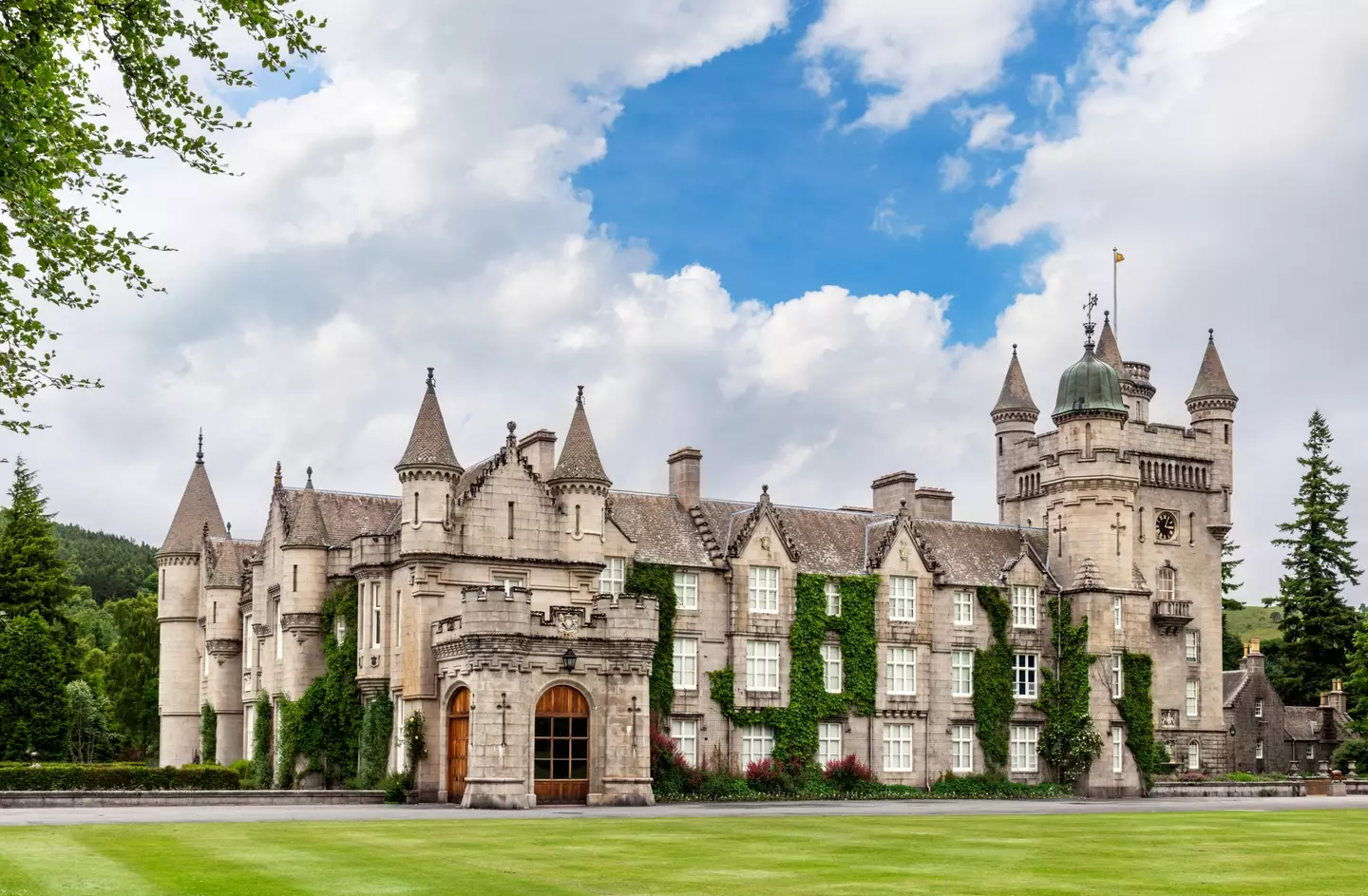 The Queen is currently receiving care at Balmoral Castle in Scotland.