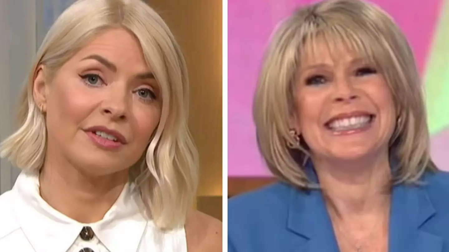 This Morning viewers left cringing over ‘awkward’ exchange between Holly Willoughby and Ruth Langsford