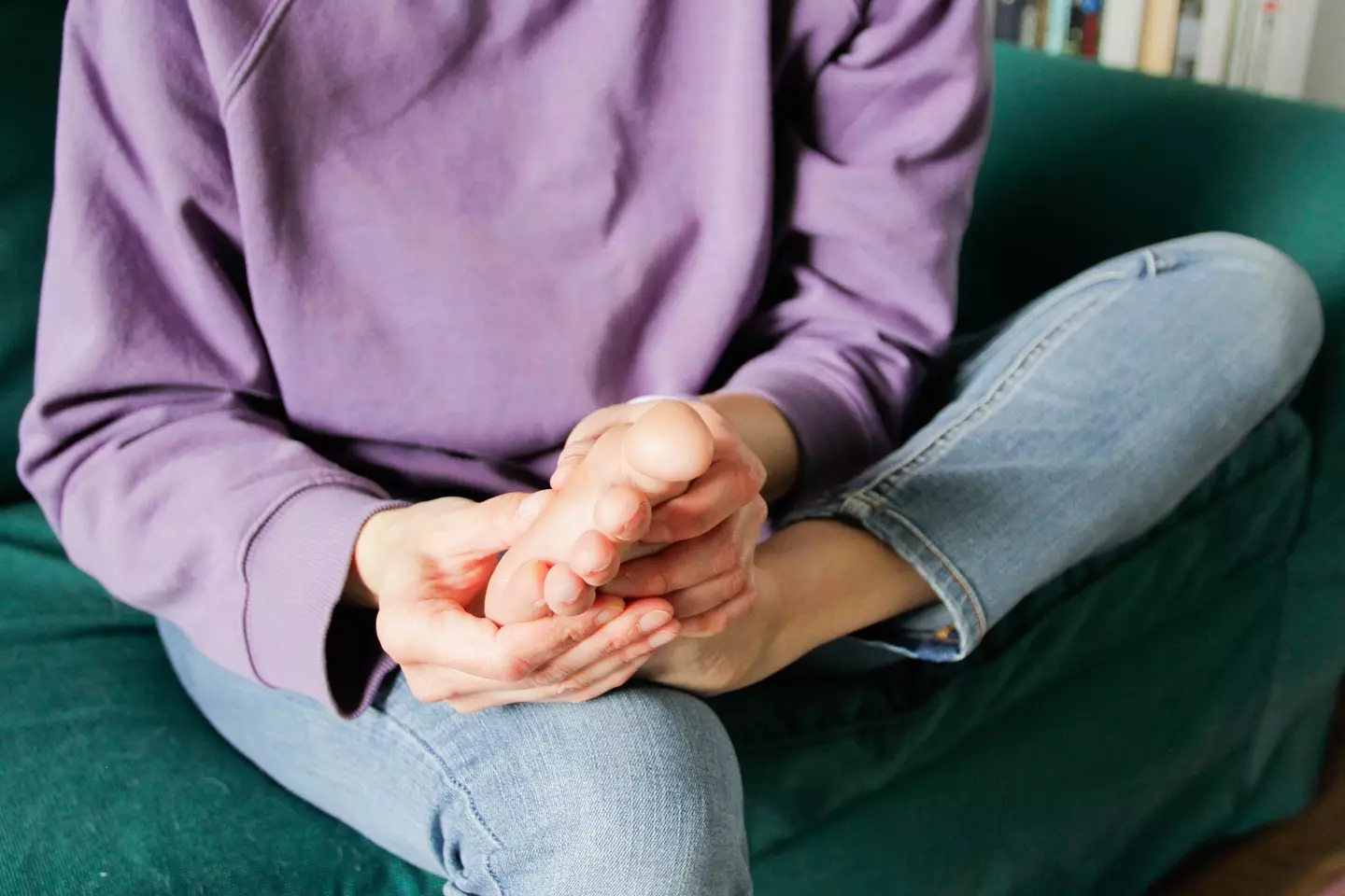 Damaged feet can indicate that something is wrong (Kinga Krzeminska/Getty)