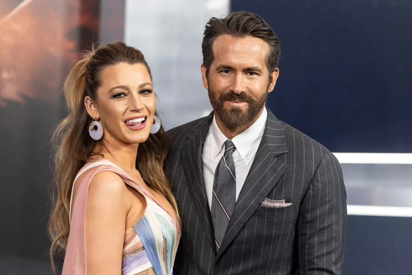 Blake Lively and Ryan Reynolds pictured together earlier this year.