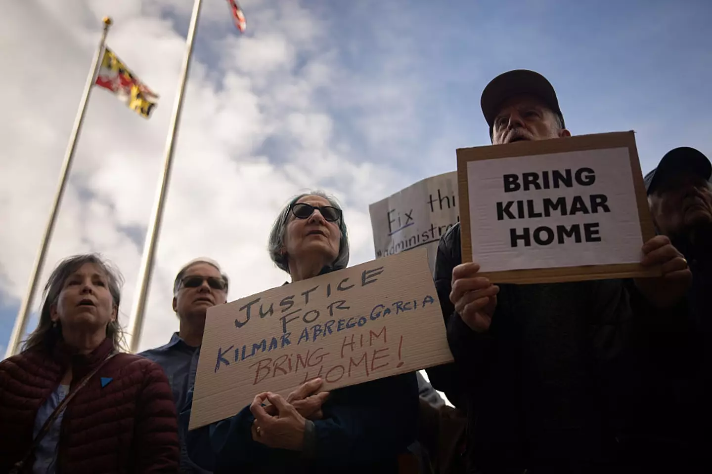 A federal judge has now blocked the deportation of García until after an 6 October evidentiary hearing (The Washington Post / Contributor / Getty Images)