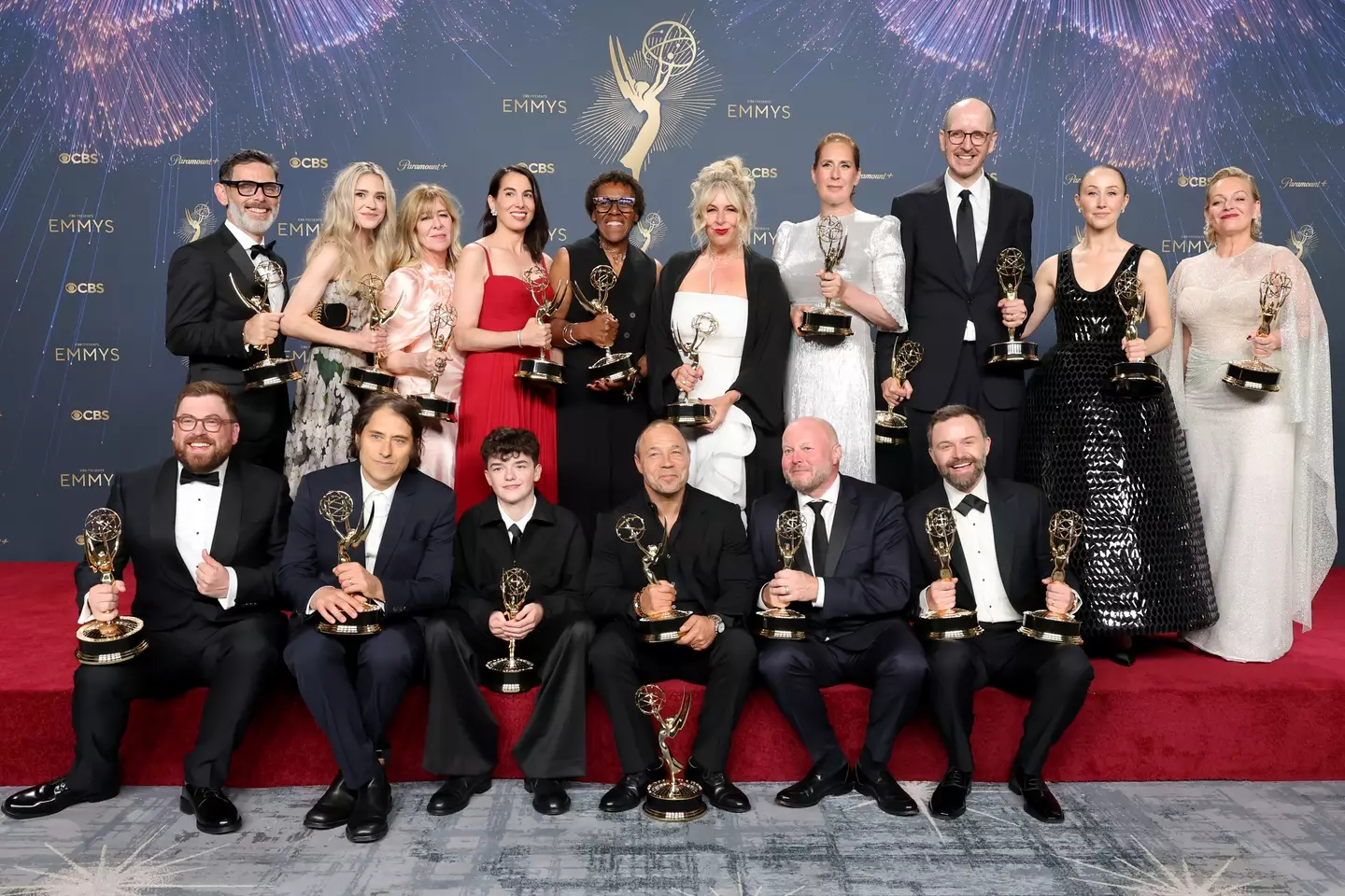 The cast and show won a total of eight Emmy Awards at the ceremony last night (Sonja Flemming/CBS via Getty Images)