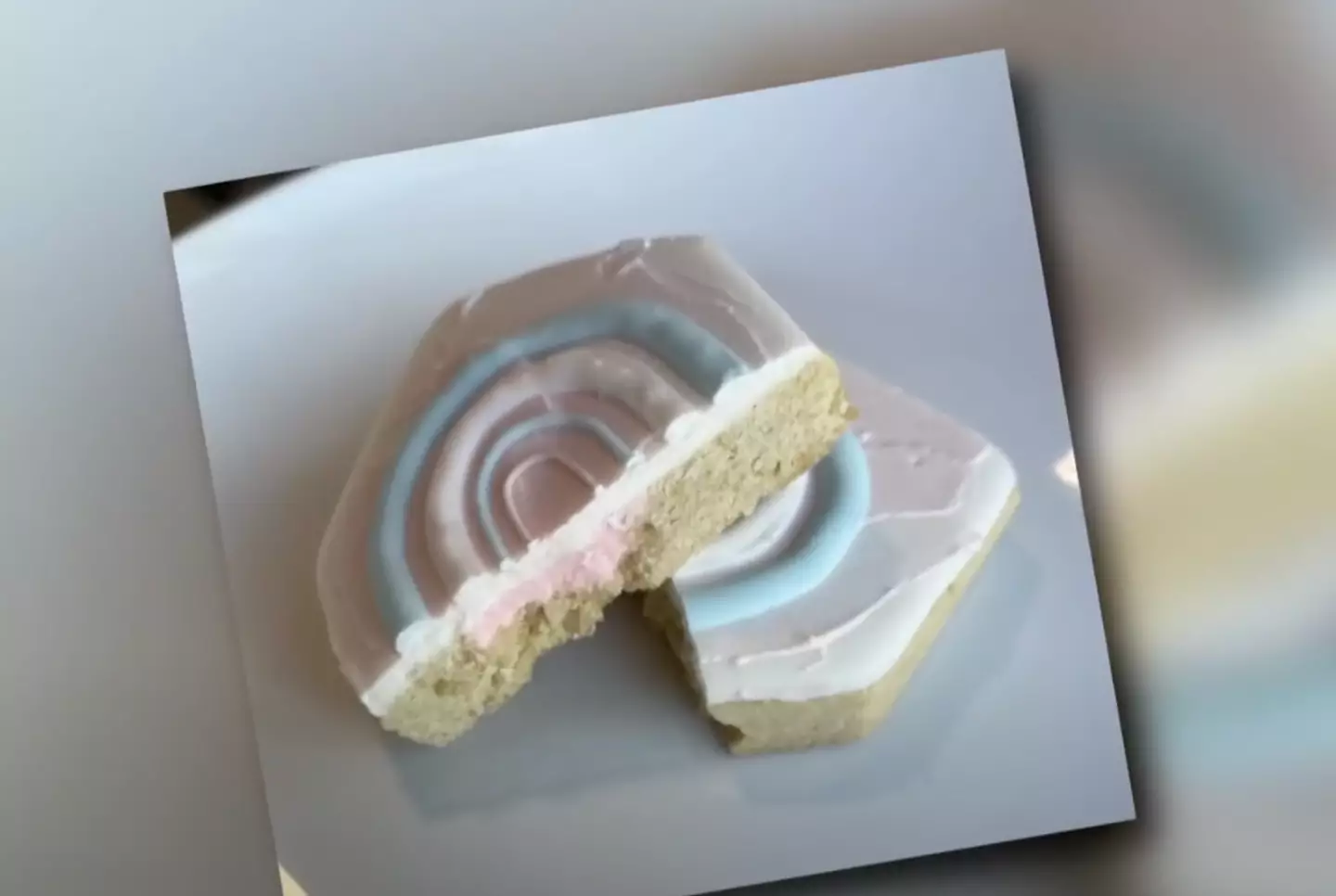 They hosted a gender reveal party for friends and family.