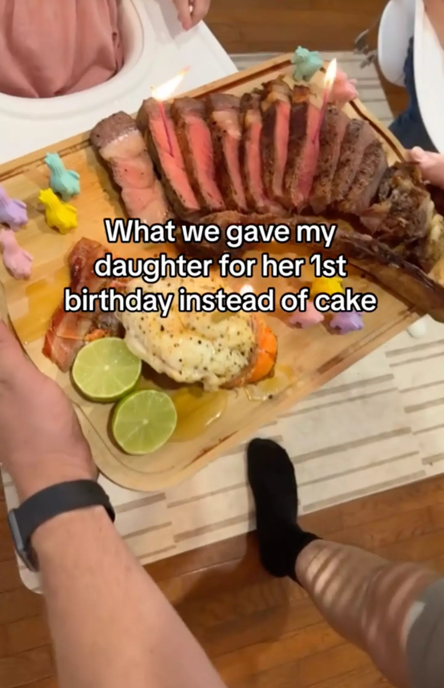 Dani unveiled the birthday surprise on TikTok last month.