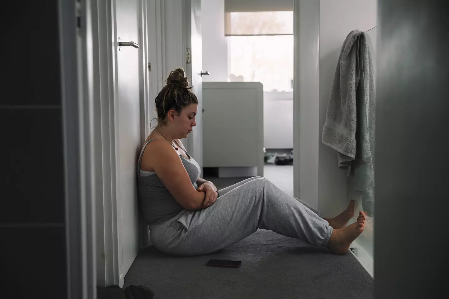 A low mood could be an indicator of poor gut health. (Justin Paget/Getty)