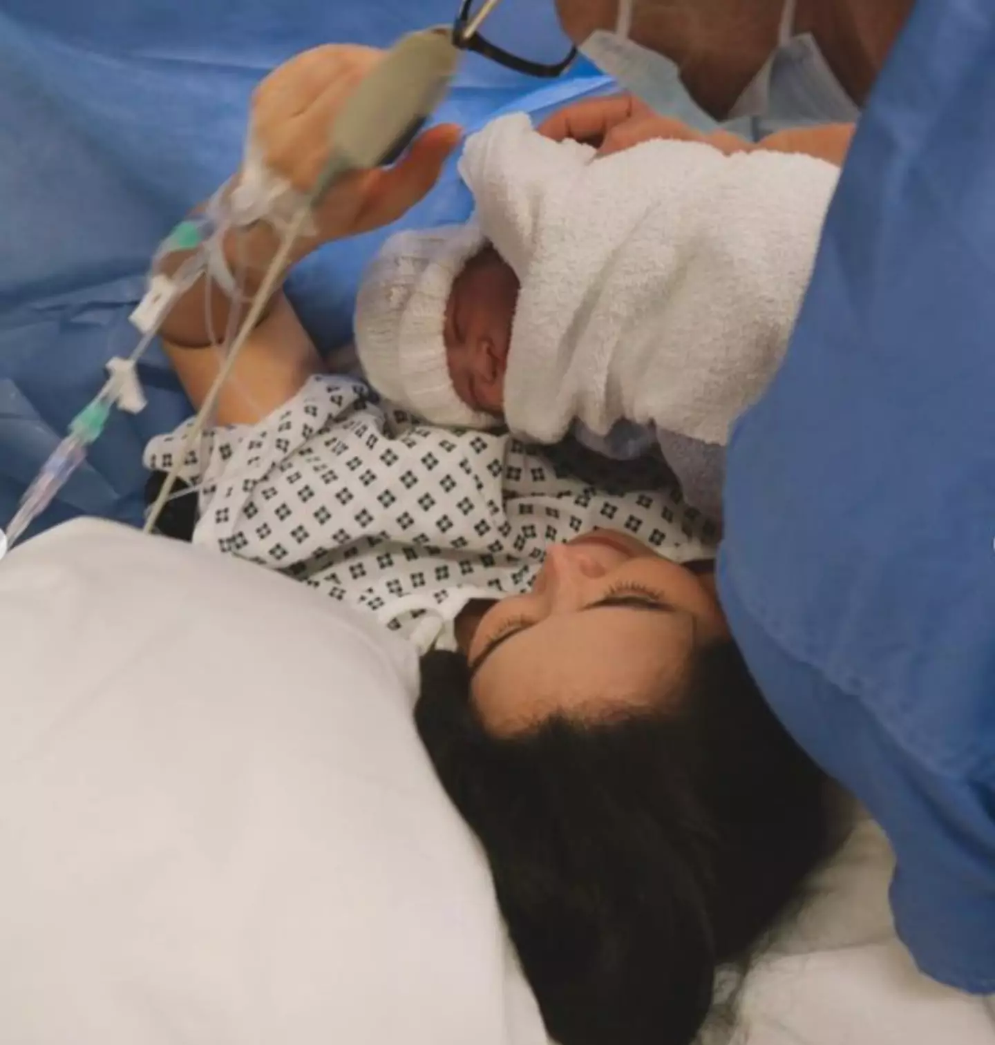 Marnie had a c-section.