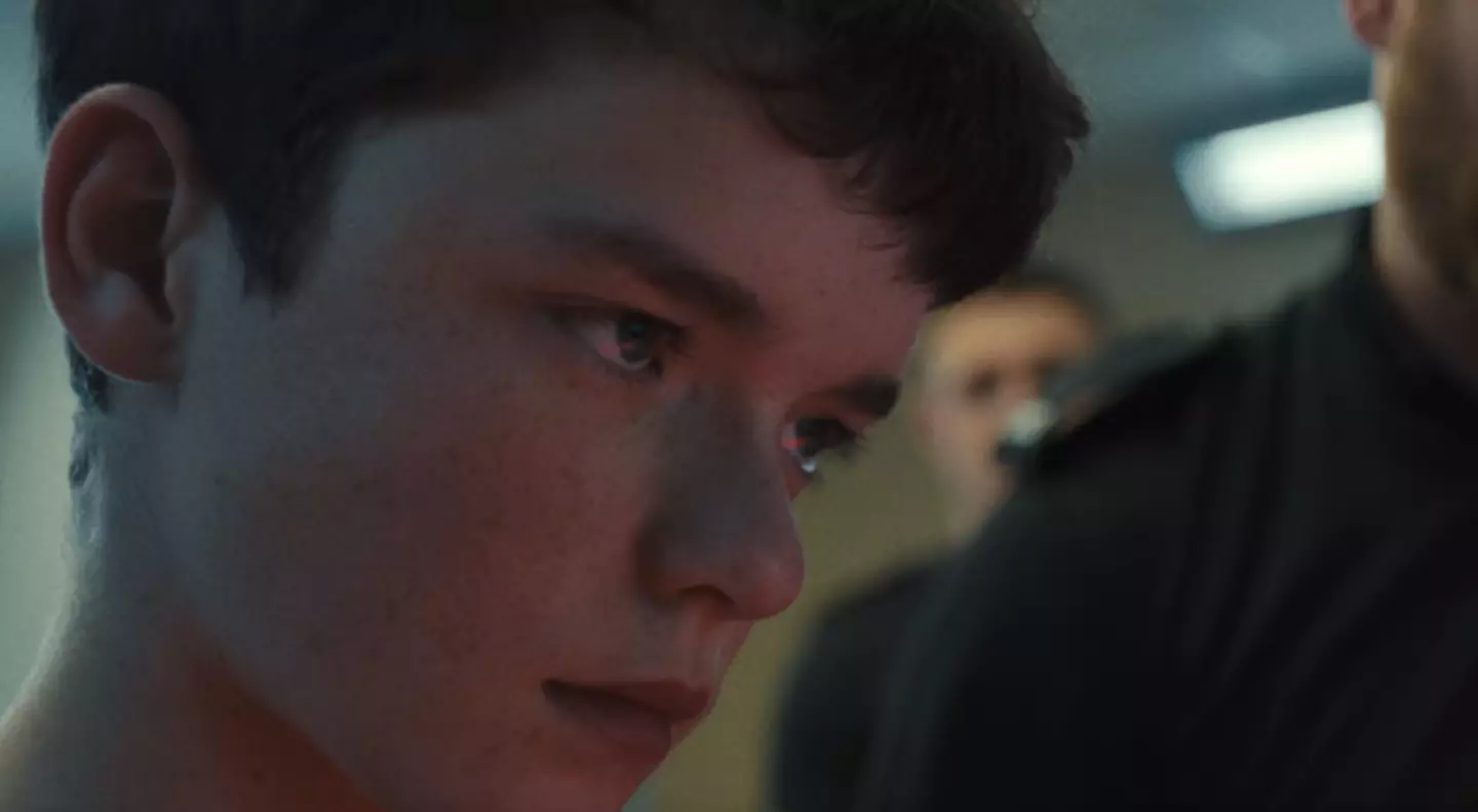 Jamie Miller is accused of being an 'incel' by his classmate Katie in Adolescence (Netflix)