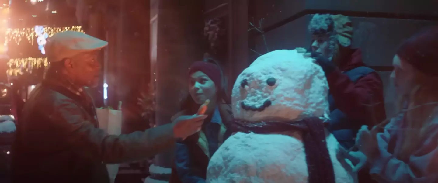 The Christmas campaign sees people channel their 'inner Santa'.