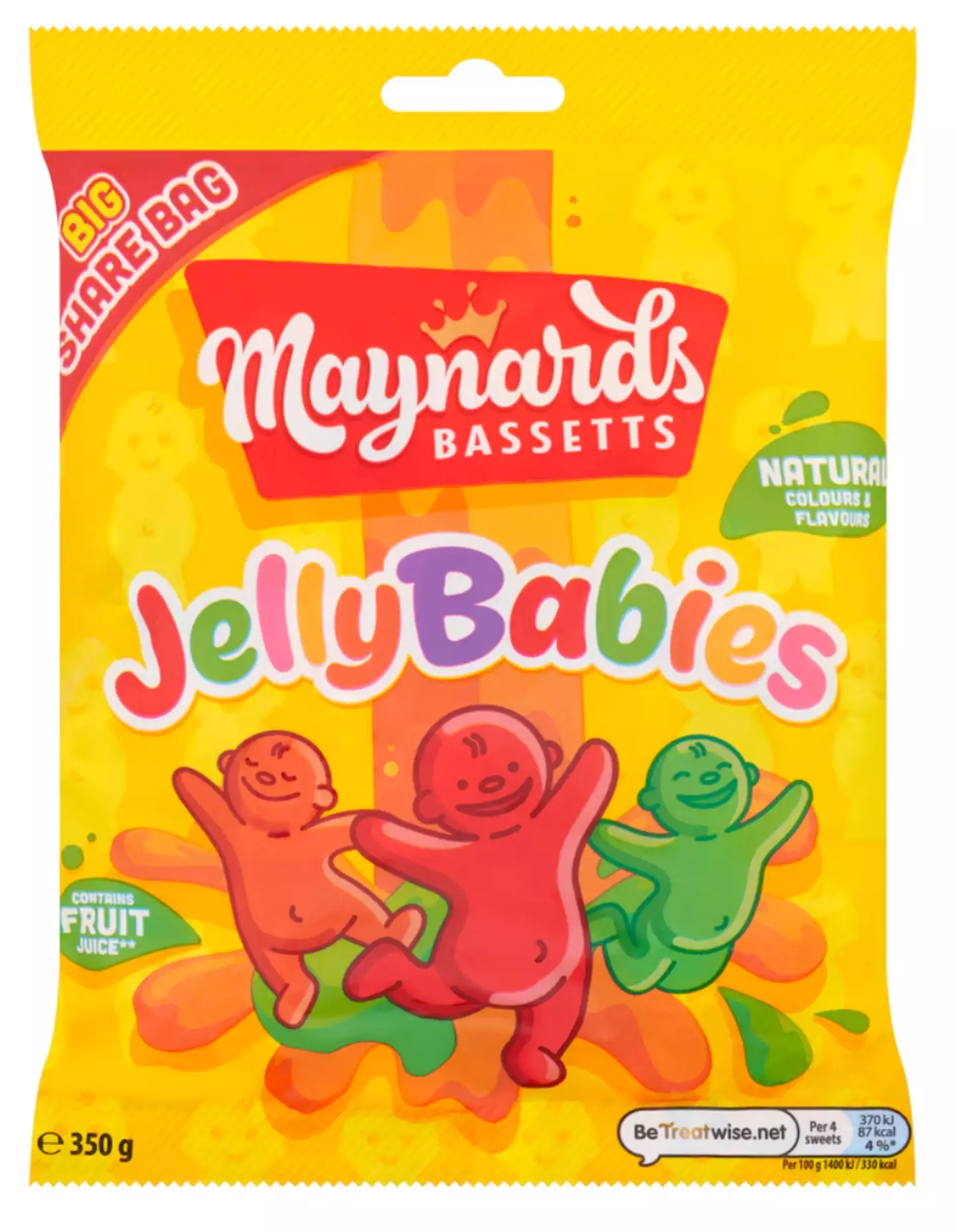 Jelly Babies are a firm favourite when it comes to British sweets - but did you know they have names? (Tesco)