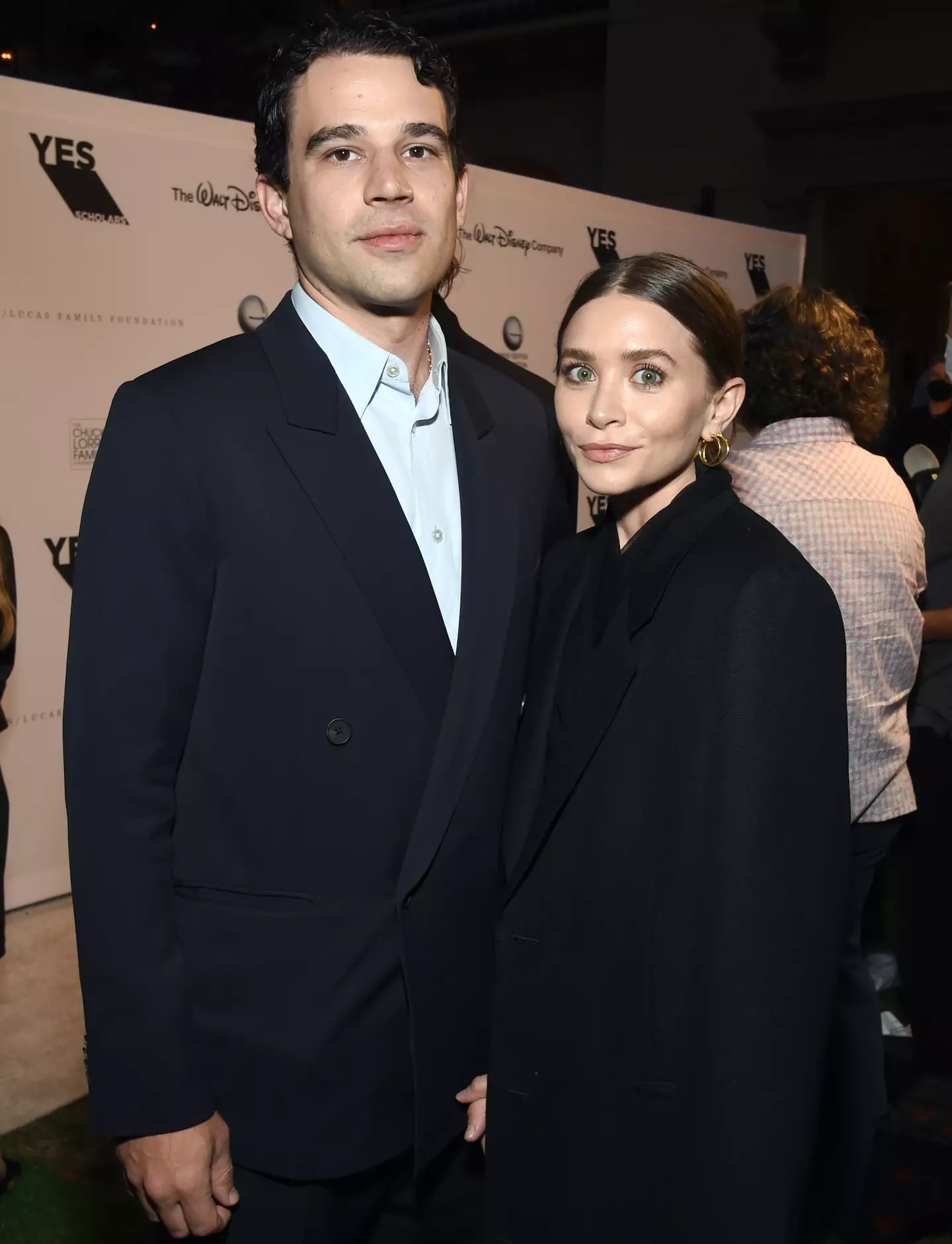 Ashley Olsen with husband Louis Eisner.