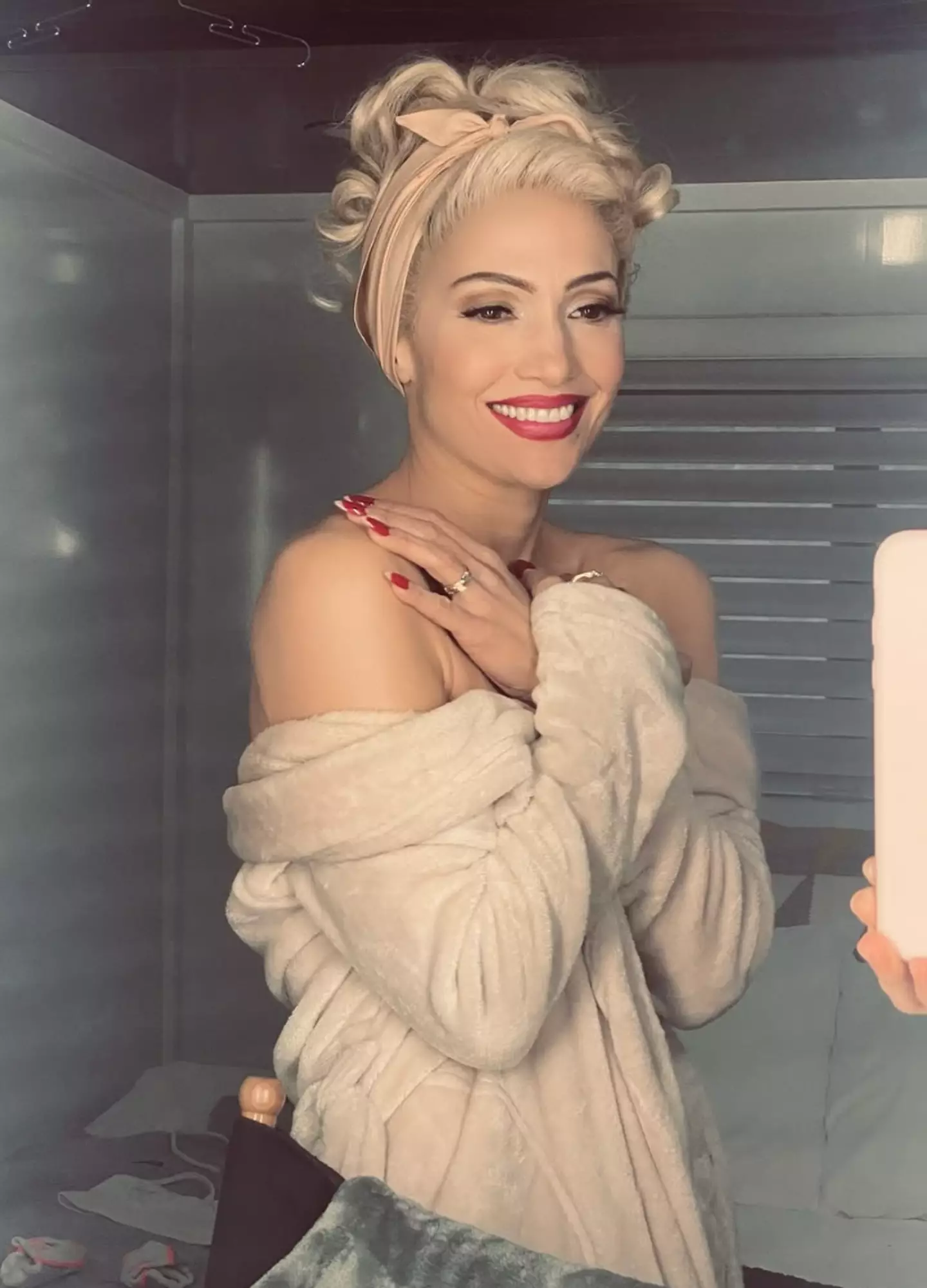 Lopez could be seen rocking platinum locks in her latest social media post (Instagram/@jlo)