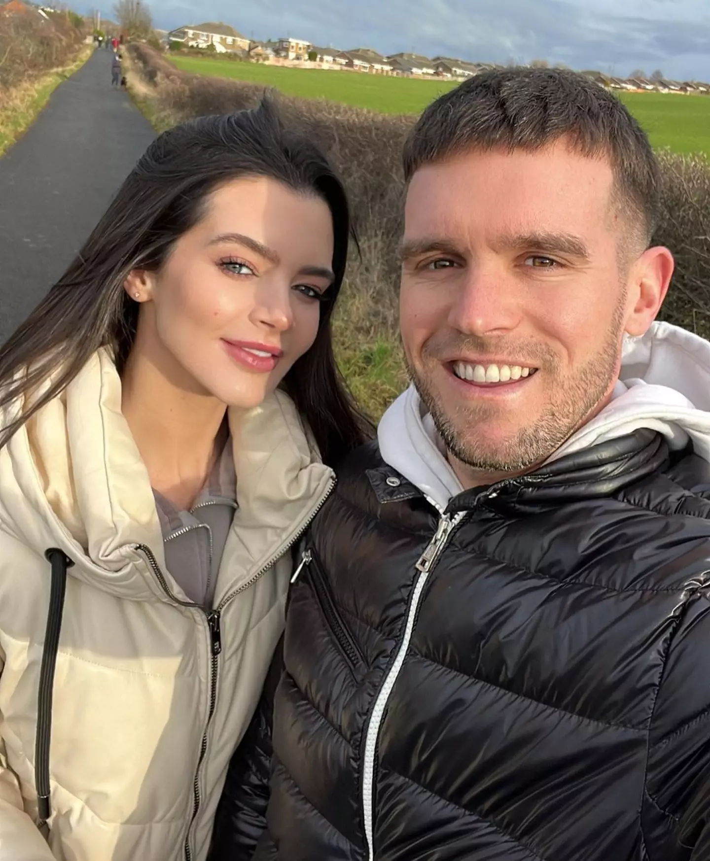 Emma McVey and husband Gary Beadle.